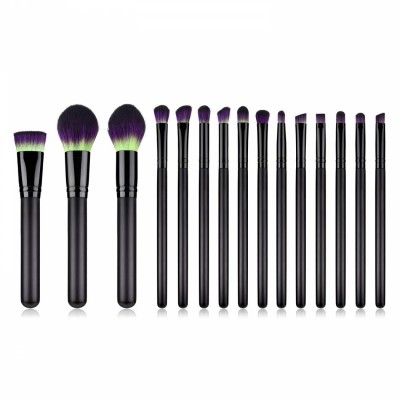 15pcs High end eyebrow brush eye brushes makeup private label make up brush